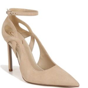Sam Edelman Adelisa Tan Suede Heels